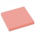Блок самоклеящийся (стикеры) BRAUBERG НЕОНОВЫЙ 76х76мм, 90 листов, розовый, 122704