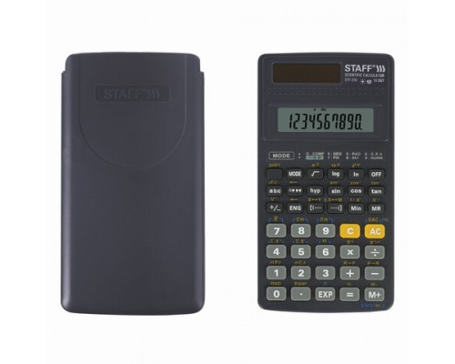 Калькулятор инженерный STAFF STF-310 (142х78мм), 10+2 разрядов, двойное питание, 250279