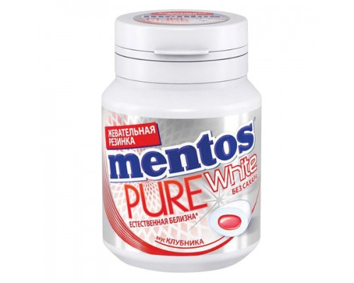 Жевательная резинка MENTOS Pure White (Ментос) 