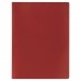 Папка с металлическим скоросшивателем STAFF, красная, до 100 листов, 0,5 мм, 229226