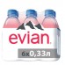 Вода негазированная минеральная EVIAN 0,33 л, ш/к 22011