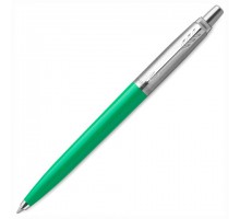 Ручка шариковая PARKER "Jotter Orig Green", корпус зеленый, нержавеющая сталь, блистер, синяя, 2076058