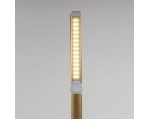 Настольная лампа светильник SONNEN PH-3607, на подставке, LED, 9 Вт, метал, золотистый, 236685