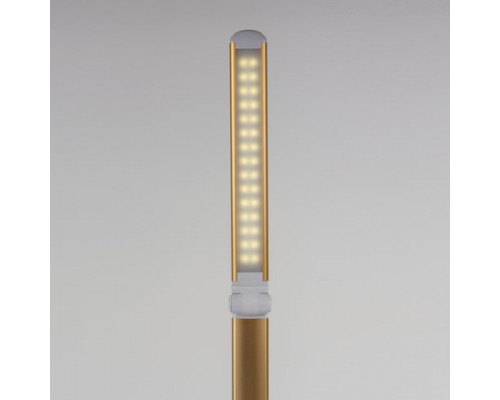 Настольная лампа светильник SONNEN PH-3607, на подставке, LED, 9 Вт, метал, золотистый, 236685