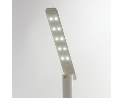 Настольная лампа светильник SONNEN BR-888A, подставка, LED, 9 Вт, белый, 236664