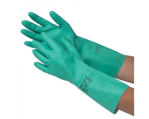 Перчатки нитриловые LAIMA EXPERT НИТРИЛ, 70гр/пара, химически устойчивые, гипоаллергенные, М, 605001