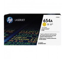 Картридж лазерный HP (CF332A) LaserJet M651n/M651dn/M651xh, №654A, желтый, оригинальный, ресурс 15000 страниц