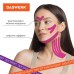 Кинезио тейп/лента для лица и тела, омоложение и восстановление, 5см*5м, розовый, DASWERK, 680004