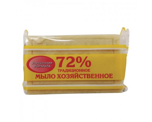 Мыло хозяйственное 72%, 150г (Меридиан) Традиционное, в упаковке, ш/к 90060/91081