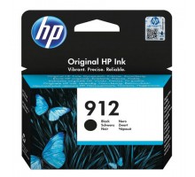 Картридж струйный HP (3YL80AE) для HP OfficeJet Pro 8023, №912 черный, ресурс 300 страниц, оригинальный