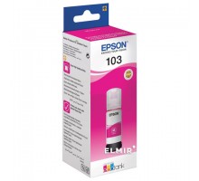 Чернила EPSON 103 (C13T00S34A) для СНПЧ EPSON L3100/L3101/L3110/L3150/L3151/L1110, пурпурные, ОРИГИНАЛЬНЫЕ