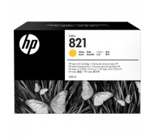 Картридж струйный HP (G0Y88A) Latex 110 Printer №821, цвет желтый, оригинальный 400 мл.