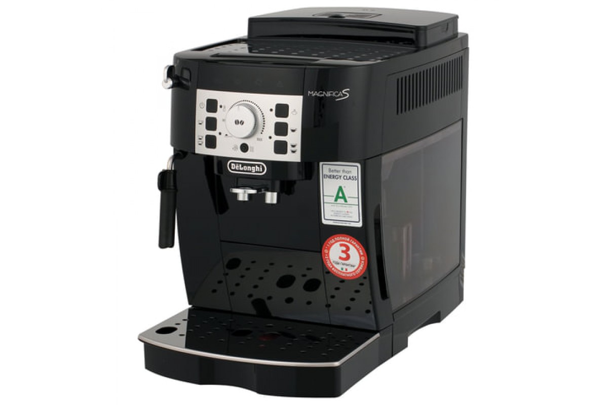 Delonghi magnifica ecam 22.110 b кофемашина. Кофемашина Delonghi ECAM 22.110.B. Делонги ЕСАМ 22.110. Кофемашина Delonghi magnifica мощность.