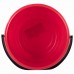 Ведро 8л, без крышки, пластиковое, пищевое, с глянцевым узором, цвет красный, мерная шкала, LAIMA