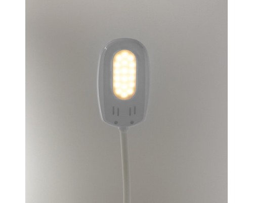 Светильник настольный SONNEN PH-3259, на подставке, СВЕТОДИОД, 6Вт,АККУМ,заряд отUSB, белый,236693