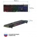 Клавиатура проводная игровая DEFENDER Mayhem GK-360DL,USB, 104 клавиши, с подсветкой, черная, 45360