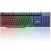 Клавиатура проводная игровая DEFENDER Mayhem GK-360DL,USB, 104 клавиши, с подсветкой, черная, 45360