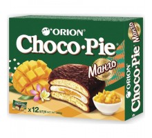 Печенье ORION "Choco Pie Mango" манго 360 г (12 штук х 30 г), О0000013010