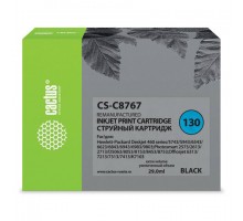 Картридж струйный CACTUS (CS-C8767) для HP Deskjet 6843/Officejet 7413, черный