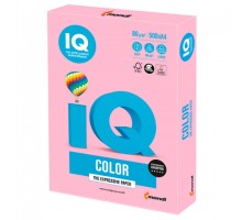 Бумага цветная IQ color, А4, 80 г/м2, 500 л., пастель, розовый фламинго, OPI74