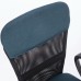 Кресло подростковое  компактное BRABIX Jet MG-315, серо-синее, 531842
