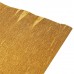 Бумага гофрированная/креповая (ИТАЛИЯ) 140 г/м2, 50х250см,античн. золото (917),BRAUBERG FIORE,112603