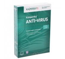 Антивирус KASPERSKY "Anti-Virus", лицензия на 2 ПК, 1 год, бокс