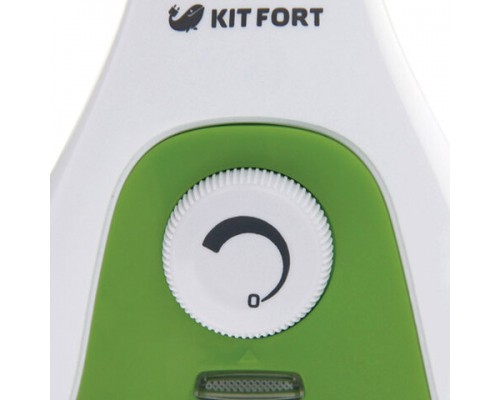 Паровая швабра KITFORT KT-1004-2, 1500 Вт, 1 бар, объем 0,35л, зеленая