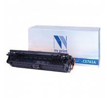 Картридж лазерный NV PRINT (NV-CE743A) для HP CP5220/CP5225/CP5225dn/CP5225n, пурпурный, ресурс 7300 страниц