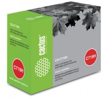 Картридж лазерный CACTUS (CS-C719H) для CANON LBP-6300dn/6650/MF5840/5880, ресурс 6400 стр.