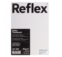 Калька REFLEX А4, 90 г/м, 100 листов, Германия, белая, R17119