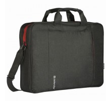 Сумка для ноутбука DEFENDER GEEK 15,6", полиэстер, черная с карманом, 26084