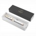 Ручка перьевая PARKER IM Premium Pearl GT, корпус жемчужный лак, позолоч. дет, син, 2143649