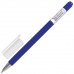 Ручка гелевая BRAUBERG Matt Gel, СИНЯЯ, корпус soft-touch, узел 0,5 мм, линия 0,35 мм, 142945