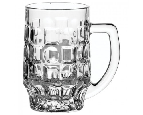 Набор кружек для пива, 2шт, объем 500мл, фактурное стекло, Pub, PASABAHCE, 55289
