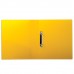 Папка на 2 кольцах BRAUBERG Contract, 35мм, желтая, до 270 листов, 0,9мм, 221795