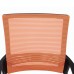 Кресло BRABIX Balance MG-320, с подлокотниками, комбинир. черное/оранжевое, 531832