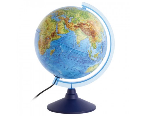 Глобус интерактивный физический/политический Globen, диаметр 250 мм, с подсветкой, INT12500284