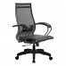 Кресло офисное МЕТТА К-9 пластик, прочная сетка, сиденье и спинка регулируемые, черное