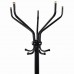 Вешалка-стойка Ажур-2, 1,89 м, основание 46 см, 5 крючков, металл, черная, ш/к 85036