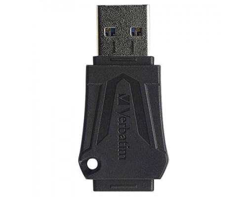 Флеш-диск 16GB VERBATIM ToughMAX, USB 2.0, черный, 49330