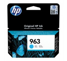 Картридж струйный HP (3JA23AE) для HP OfficeJet Pro 9010/9013/9020/9023, №963 голубой, ресурс 700 страниц