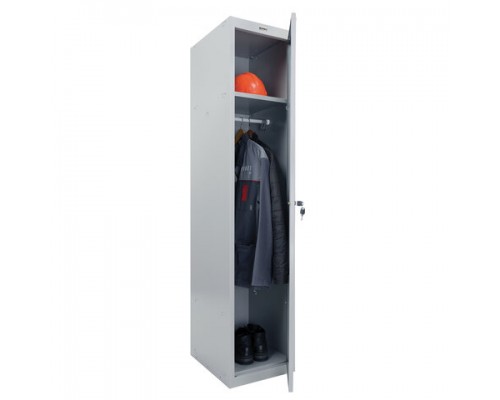 Шкаф металлический для одежды BRABIX LK 11-40, 1 секция, (в1830*ш400*г500мм;20кг), 291130