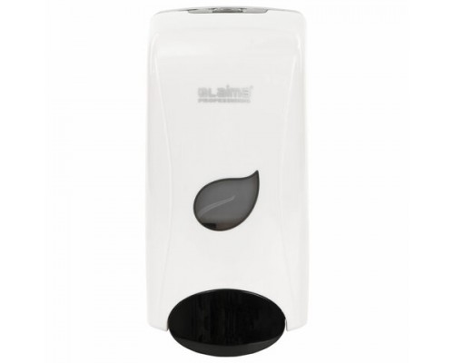 Дозатор для жидкого мыла LAIMA PROFESSIONAL ECO, НАЛИВНОЙ, 1л, белый, ABS-пластик, 606551