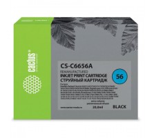 Картридж струйный CACTUS (CS-C6656A) для HP Deskjet 5150/5550/5600/5850, черный