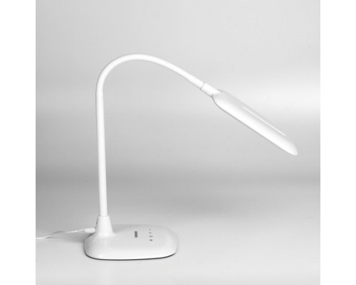 Настольная лампа светильник SONNEN BR-819A, на подставке, светодиодная, 8 Вт, белый, 236666