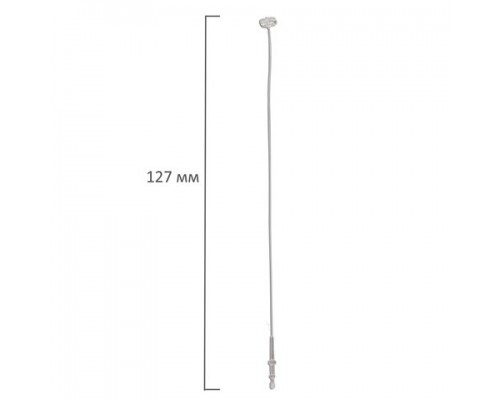 Петли для подвешивания бирок, нерегулируемые, 127мм, комплект 5000 шт, BRAUBERG, 291048