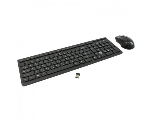 Набор беспроводной DEFENDER Columbia C-775RU, USB, клавиатура, мышь 2 кн.+1колесо-кн., черный, 45775