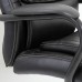 Кресло офисное BRABIX PREMIUM Heavy Duty HD-004, НАГРУЗКА до 200 кг, экокожа, черное, 531942