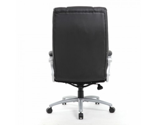 Кресло офисное BRABIX PREMIUM Blocks HD-008, НАГРУЗКА до 200 кг, экокожа, черное, 531944